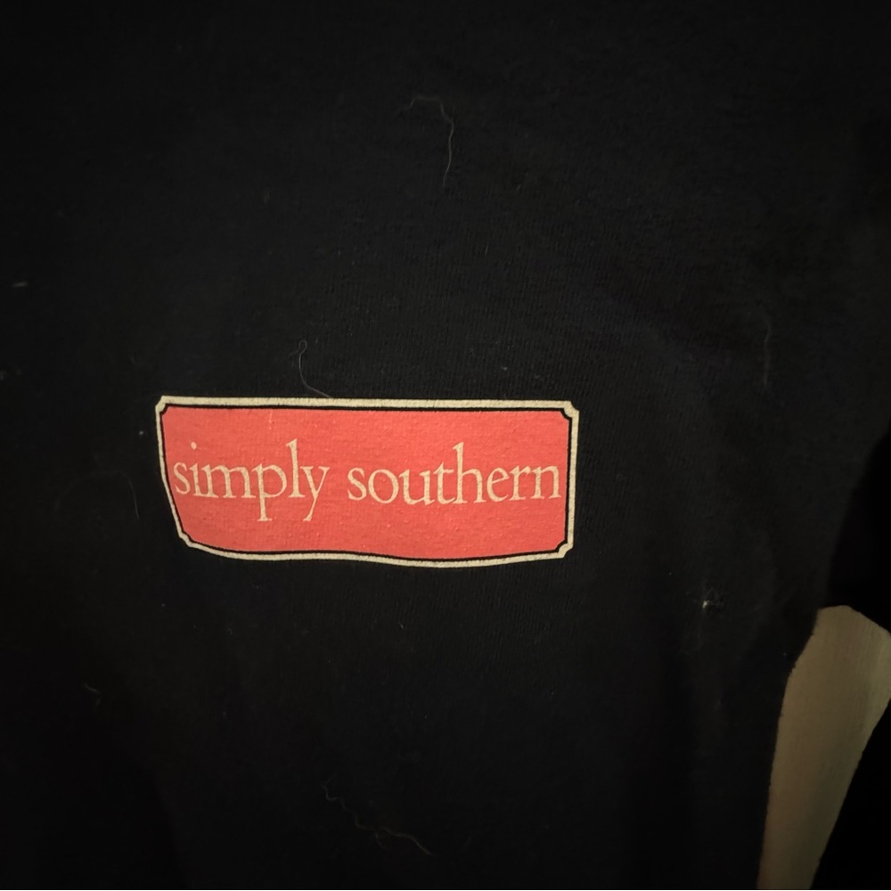 Simply Southern Long Sleeve T-Shirt "Pursuit of Preppiness" Jeep Graphic Size S - Picture 3 of 5